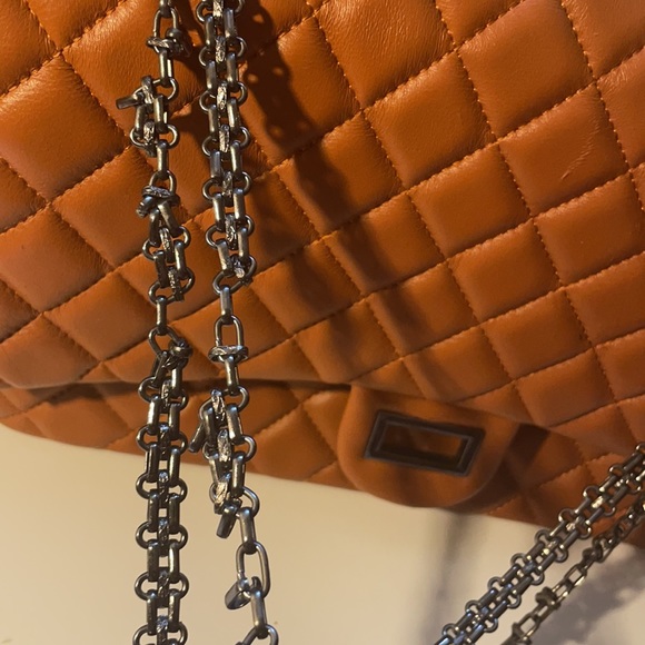 Rust leather bag good condition - Picture 8 of 8